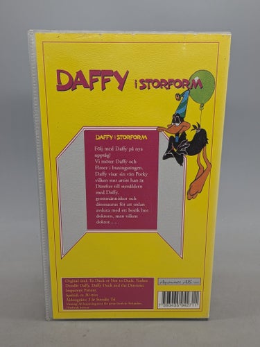 Daffy Duck i storform - Svenskt tal - VHS