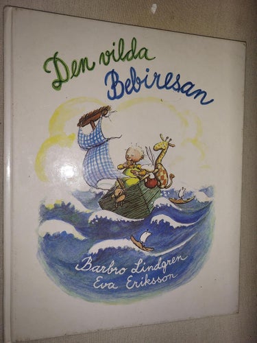bok Den vilda Bebiresan 21x26 cm !