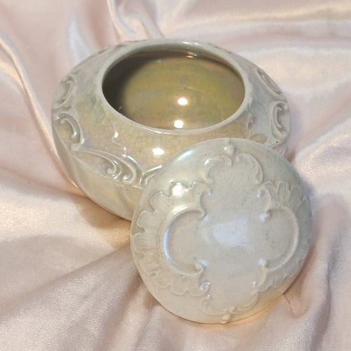 Shelley England Art Deco vintage ask med lock