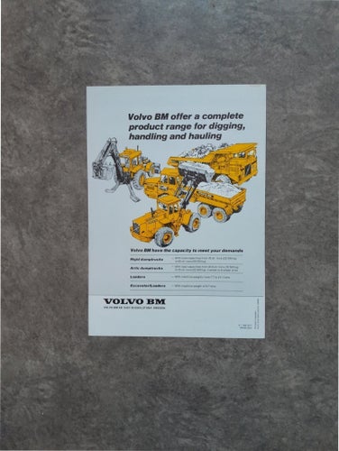 Broschyr Volvo BM - Produktbroschyr
