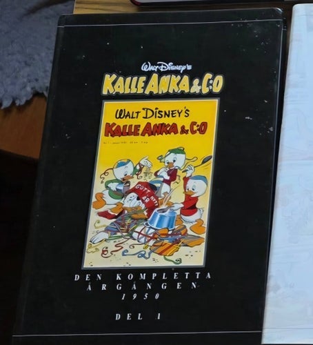 Kalle Anka - Den kompletta årgången 1950 del 1 bok Donald Duck
