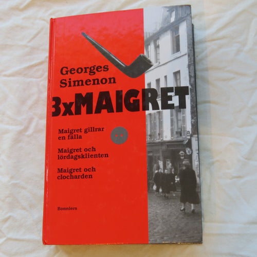 3x Maigret av Georges Simenon, 1972