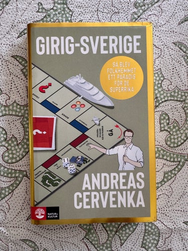 Girig-Sverige – Andreas Cervenka (Inbunden) | Nära nyskick!