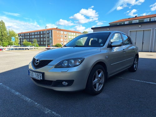 Mazda 3 Sport 2.0 MZR 150HK Besiktigad Dragkrok Motorvärmare Årsmodell 2008