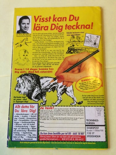 Serieparaden nr 8 från 1991