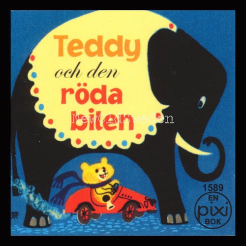 Teddy och den röda bilen 1589 - P45