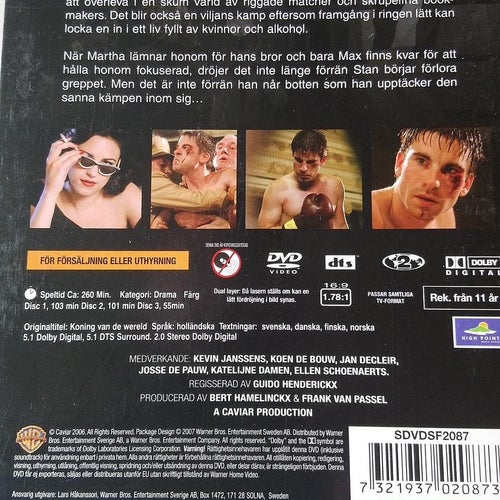 King of the world, 3 Dvd
