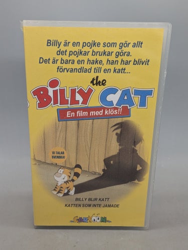 Billy the cat - En film med klös!! - Del 1 - Svenskt tal - VHS