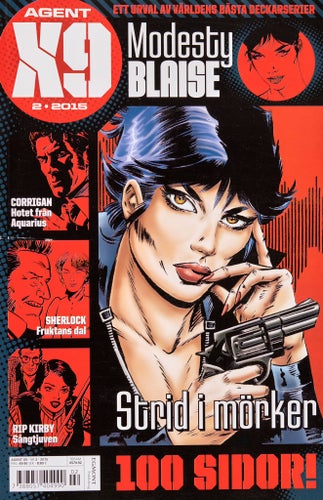 Agent X9 Serietidning 2015 nr 2 (Oläst arkivex) Modesty Blaise