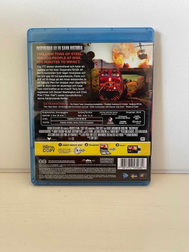 Unstoppable Blu ray