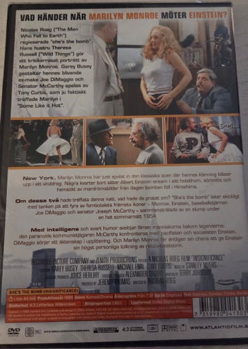 She's the Bomb (1985) - Gary Busey/Tony Curtis - Inplastad DVD