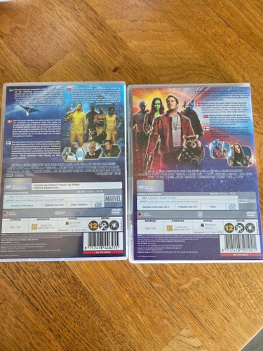 Guardians of the Galaxy 1 & 2 DVD