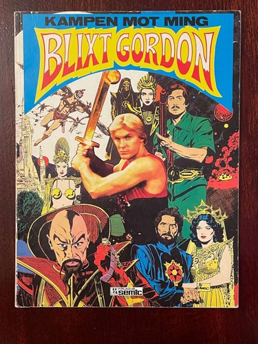 FRI FRAKT!! Seriealbum Blixt Gordon, Kampen Mot Ming 1980