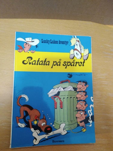 Lucky Lukes äventyr 18 Ratata på spåret 1975 första upplagan