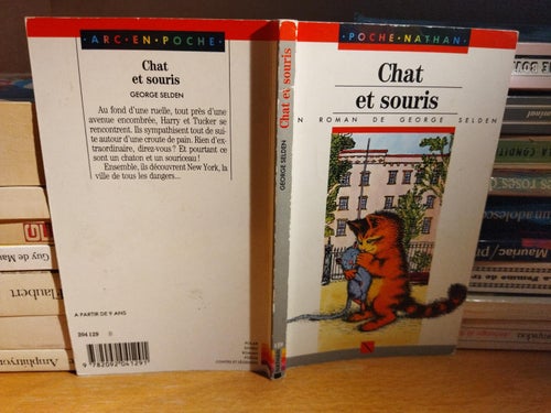 Chat et souris George Selden. Bok. Very Fine plus