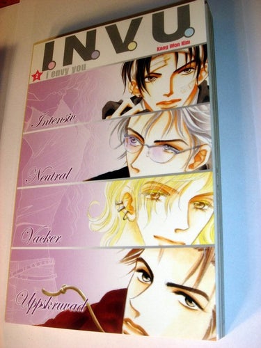 I.N.V.U. MANGA serie på svenska NY OLÄST Nr 2