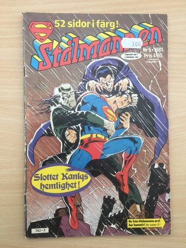 STÅLMANNEN - Nr 5 1981