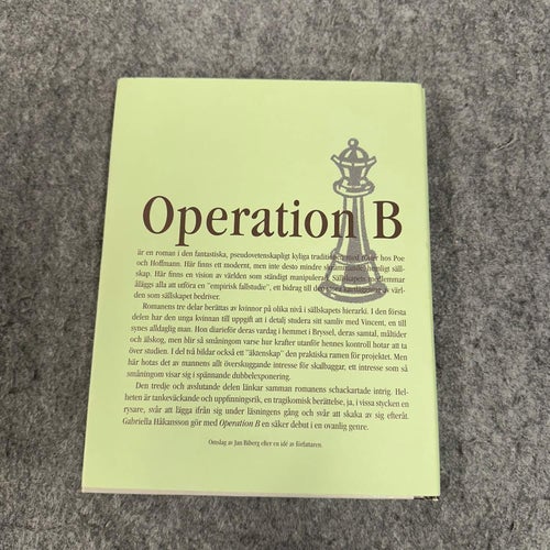 Gabriella Håkansson - Operation B
