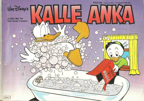 KALLE ANKA julbok 1988