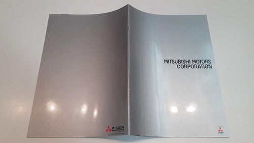 Mitsubishi Motors Corporation 28 sidor tryckt ? engelsk text