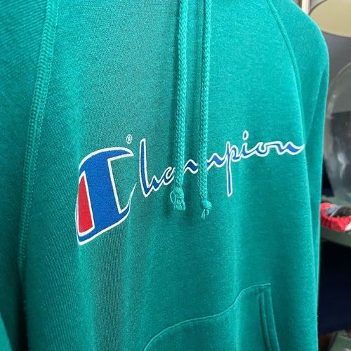PRISSÄNKT - Hoodie – Champion – strl M – Retro – MADE IN ITALY