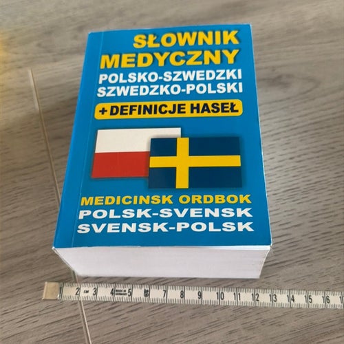 Slownik medyczny polsko szwedzki, medicinsk ordbok polsk svensk