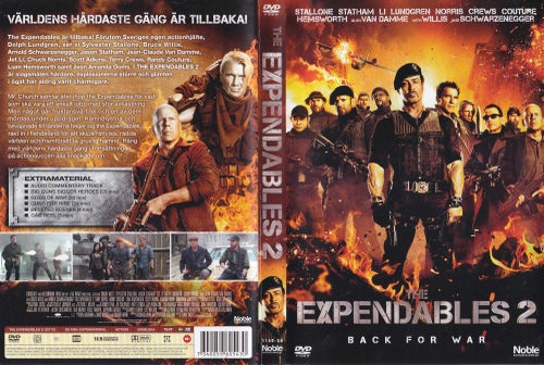 DVD - THE EXPENDABLES 2 - SÖNDAGSFILMEN