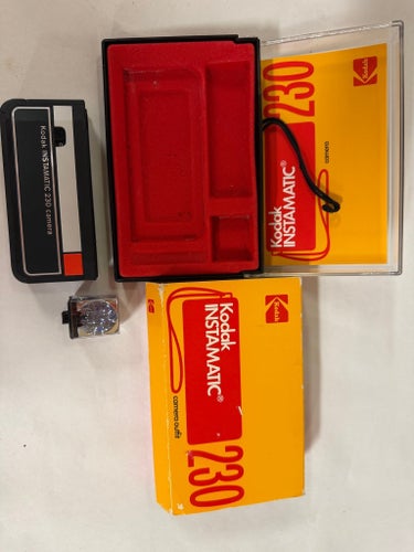 Kodak Instamatic 230 – Komplett i originalförpackning – Retro/Vintage
