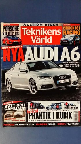 Teknikens Värld nr 5 2011: Porsche 911 GT2 RS, Alfa Romeo Giulietta 2,0 JTDM