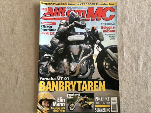 ALLT OM MC NR 1 2005 ELIN MANN CROSS TJEJ,PORSCHE 911 TRIKE,KTM 990,GOTLAND MCK
