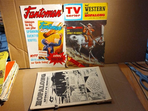 TV-serier med Western och Hopalong 1963 nr 5. Hopalong med spöket på berget
