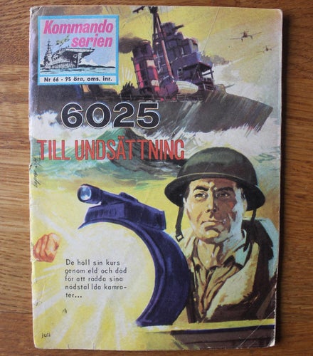 Kommandoserien 1965 nr 66 6025 till undsättning
