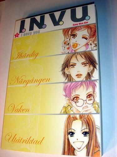 I.N.V.U. MANGA serie på svenska NY OLÄST Nr 3