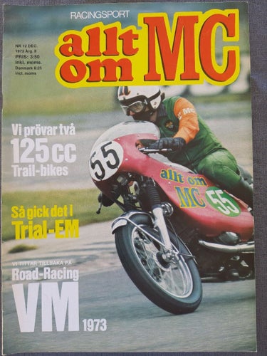 Allt om MC nr 12 1973: Suzuki TS 125, Yamaha DT 125 E