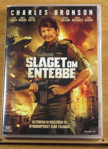 Slaget om Entebbe Charles Bronson Mkt fint skick