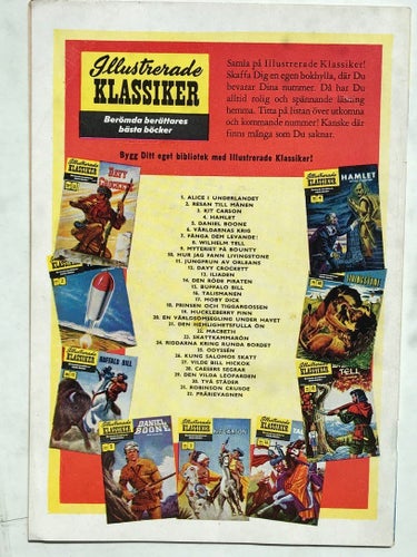 Ill Klassiker - 21. Den hemlighetsfulla ön. VG-FN