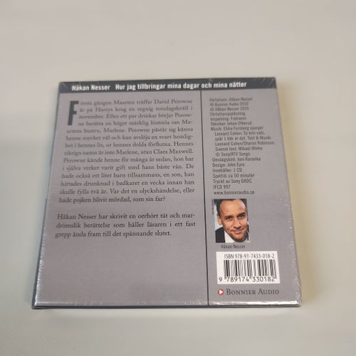 Hur jag tillbringar mina dagar och mina nätter - Håkan Nesser (Ljudbok CD)