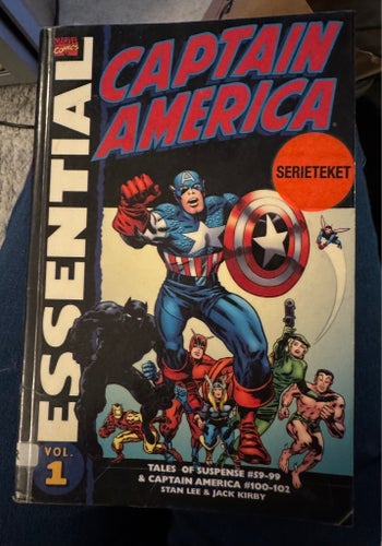 Essential Captain America Vol. 1 av Stan Lee & Jack Kirby, 2000