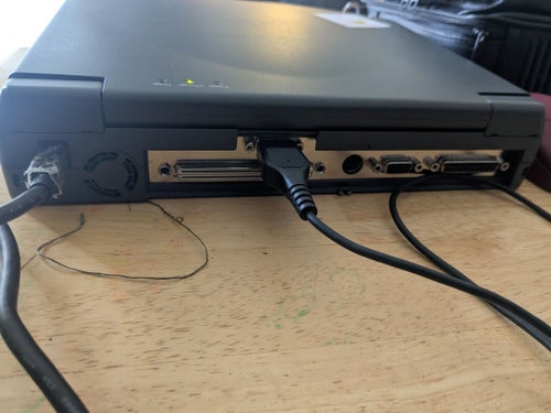 Gammal notebook