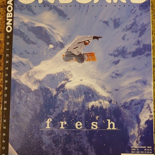 Onboard European Snowboard Magazine - Issue 10 - Dec/Jan 1996/1997 - Vintage