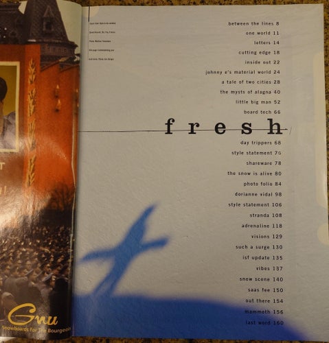 Onboard European Snowboard Magazine - Issue 10 - Dec/Jan 1996/1997 - Vintage