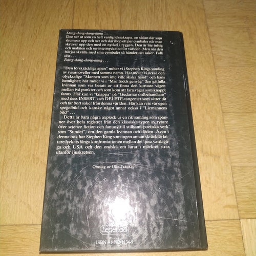 Den Förskräckliga Apan av Stephen King, 1985