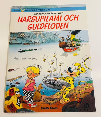 Marsupilami Och  Guldfloden ! Första upplaga !