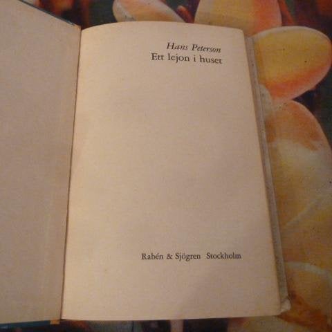 ETT LEJON I HUSET, HANS PETERSON, BOK, NR 47