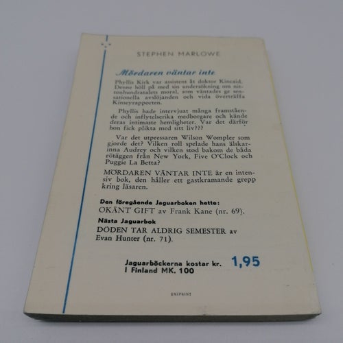 Stephen Marlowe - Mördaren väntar inte