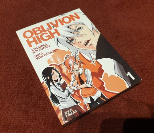 Oblivion High 1 - Johanna Koljonen och Nina von Rüdiger, 2010, manga, 210 sidor