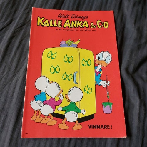 Kalle anka o co 1971 -nr 40