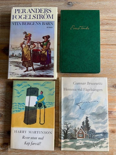 Vita Bergens Barn av Per Anders Fogelström, utgiven och tryckt 1987, m fl