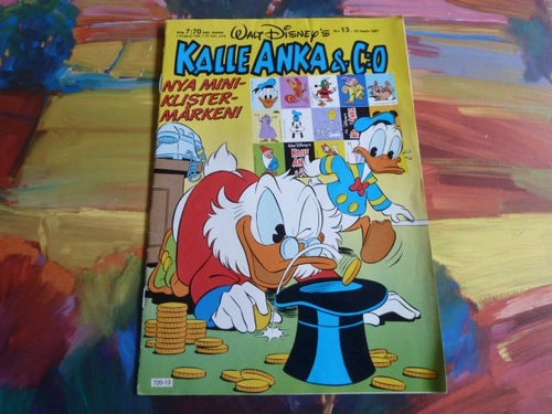 KALLE ANKA & C:O, 1987 NR 13, TIDNING