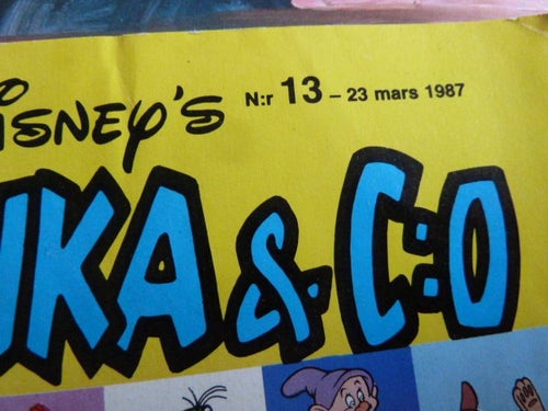 KALLE ANKA & C:O, 1987 NR 13, TIDNING